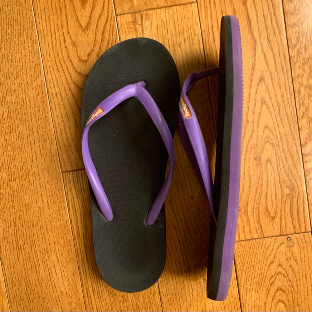 Feel Goodz Sandals Purple/Black